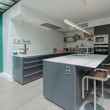 502254 - Spacious Duplex For 12 People Near Les Halles Paris